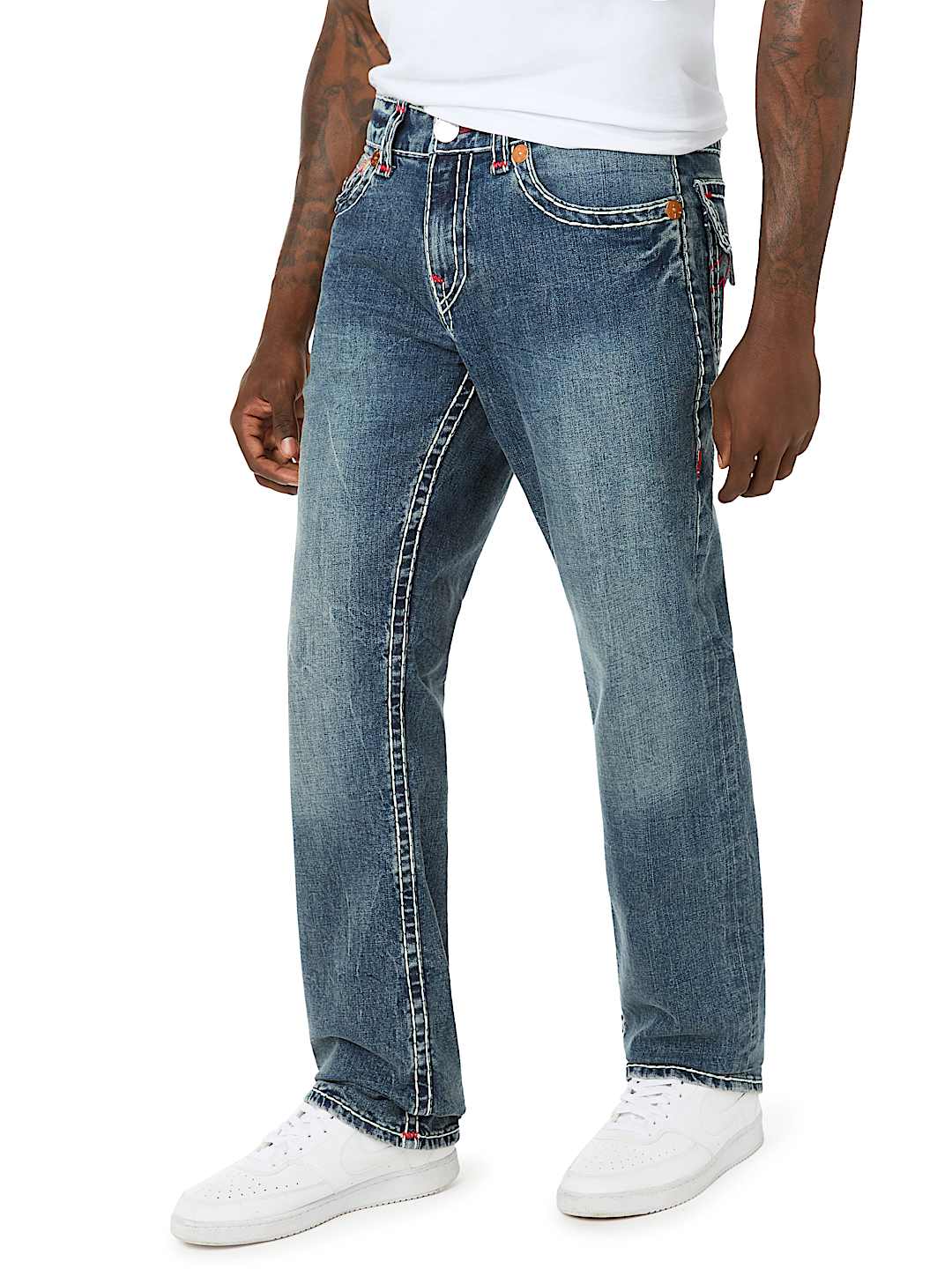 RICKY SUPER T FLAP STRAIGHT JEAN 34"