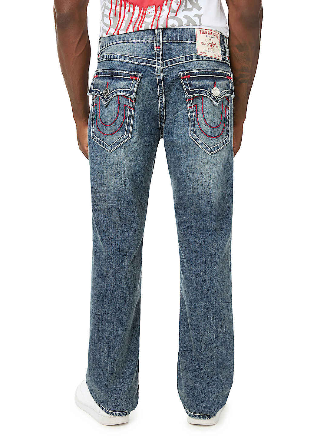 RICKY SUPER T FLAP STRAIGHT JEAN 34"