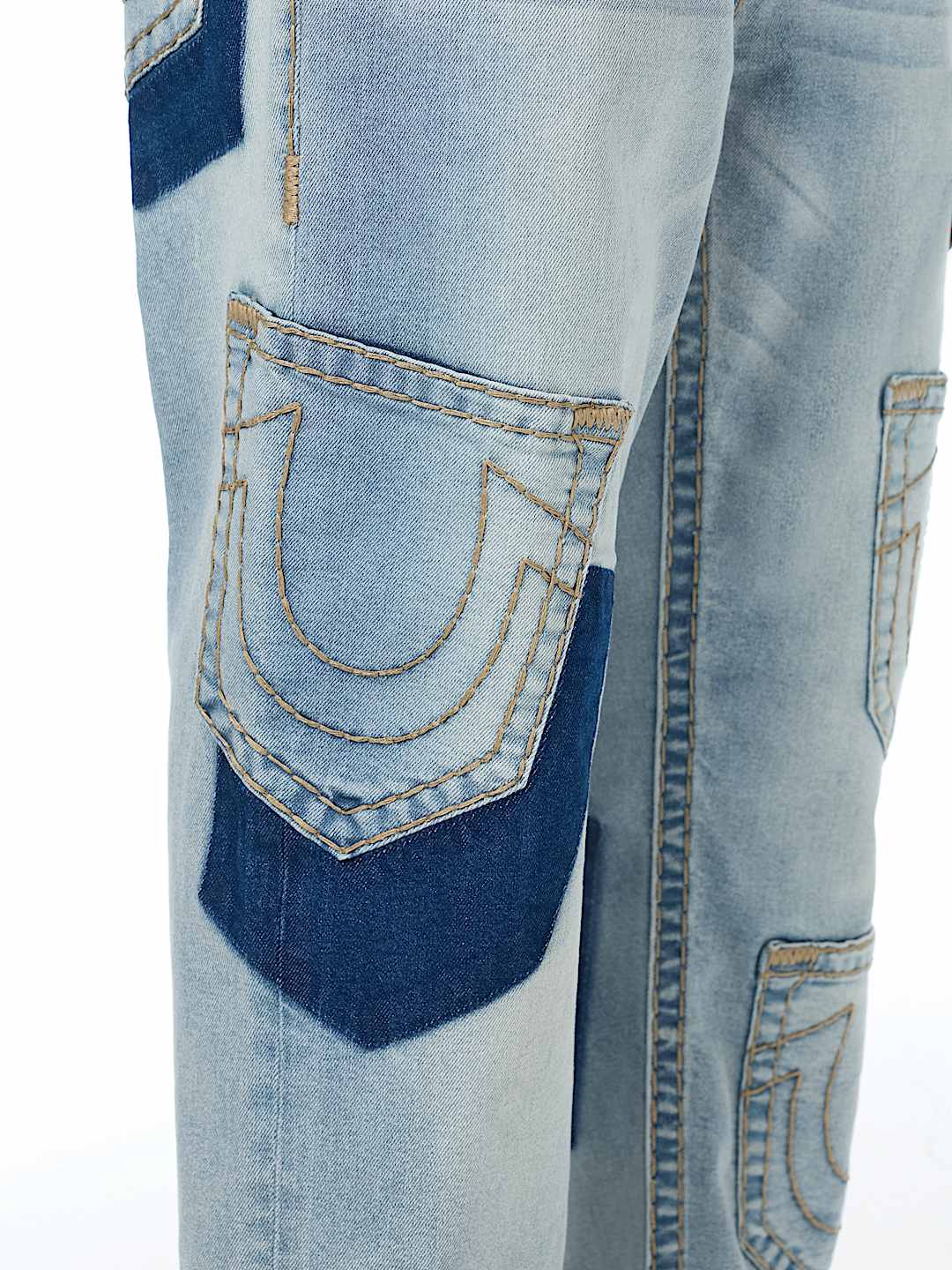 BOBBY SUPER T RIP-OFF FLAP BAGGY JEAN 32" 