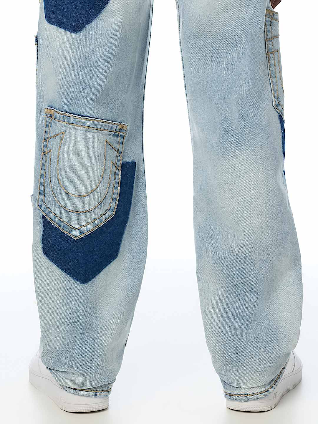 BOBBY SUPER T RIP-OFF FLAP BAGGY JEAN 32" 