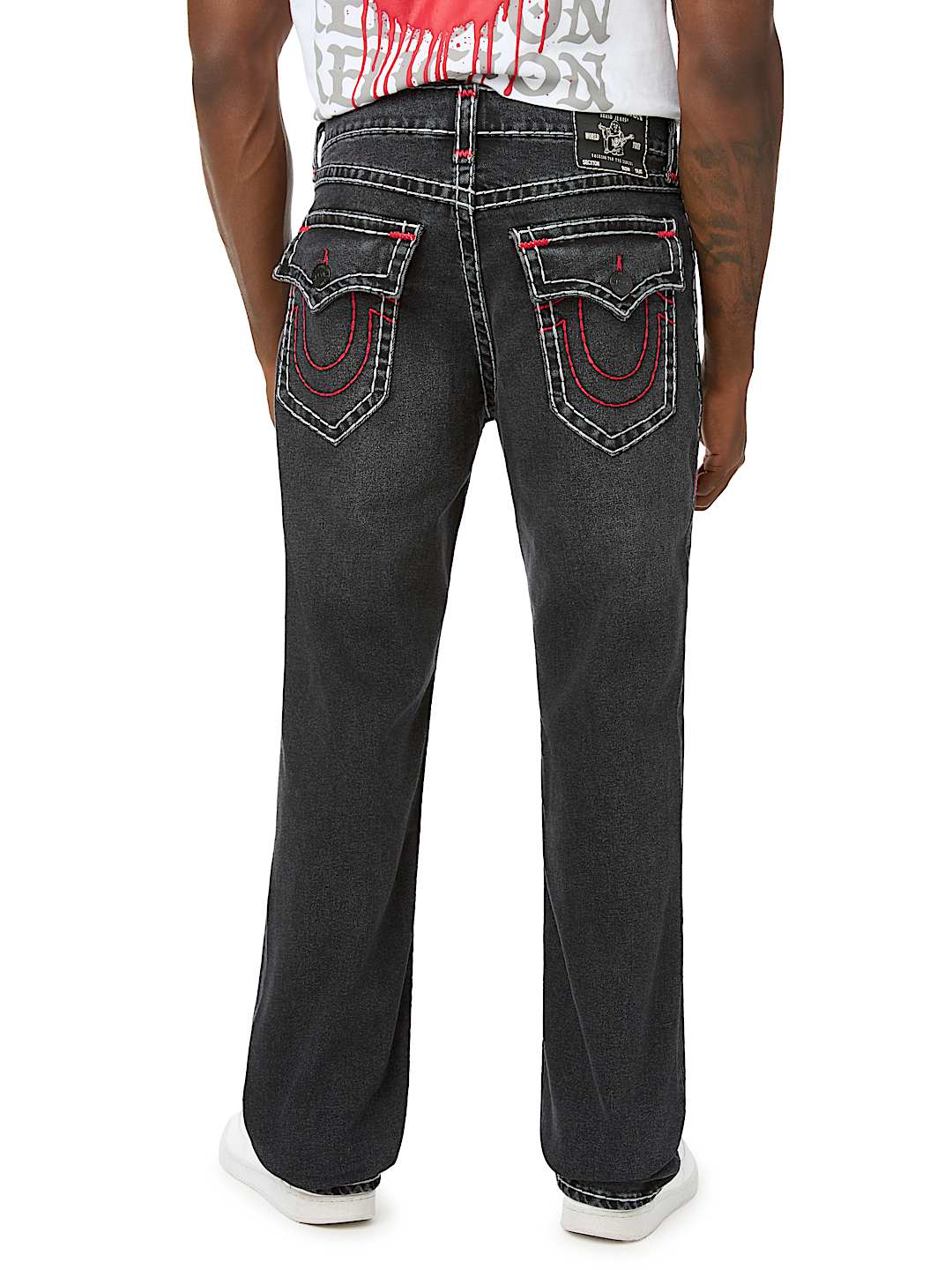 RICKY SUPER T FLAP STRAIGHT JEAN 34"