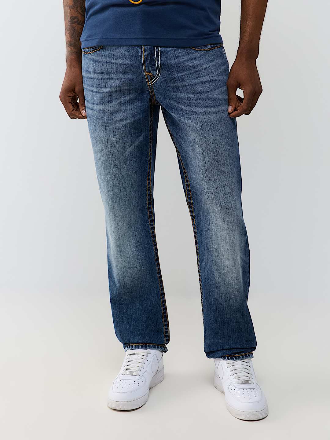 RICKY SUPER T FLAP STRAIGHT JEAN 34" 