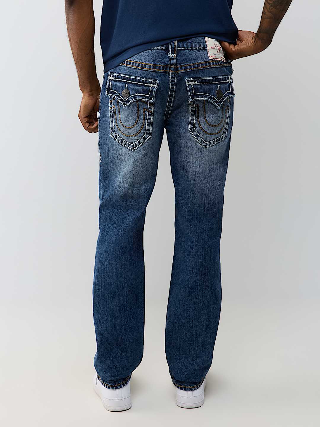 RICKY SUPER T FLAP STRAIGHT JEAN 34" 