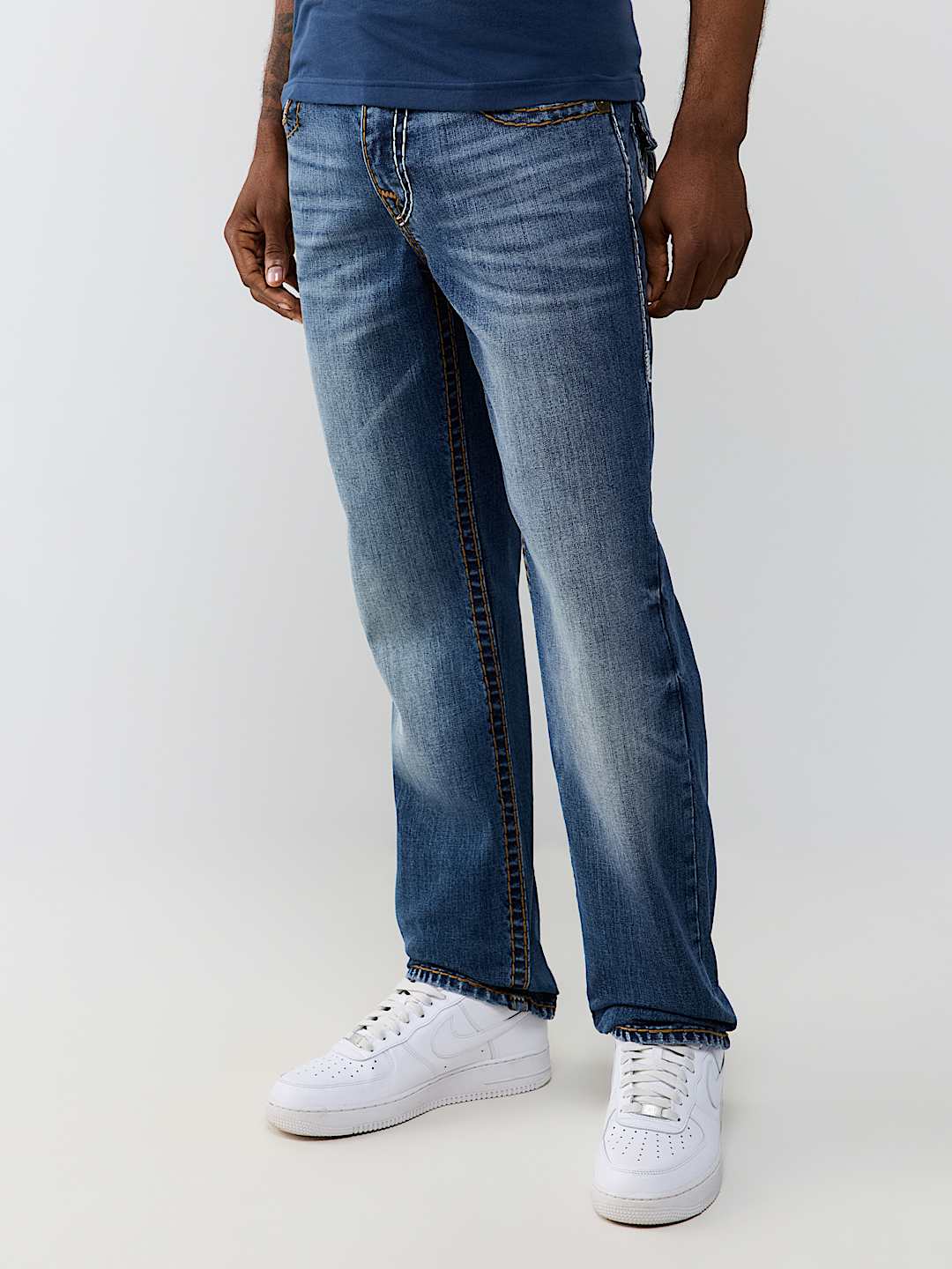 RICKY SUPER T FLAP STRAIGHT JEAN 34" 