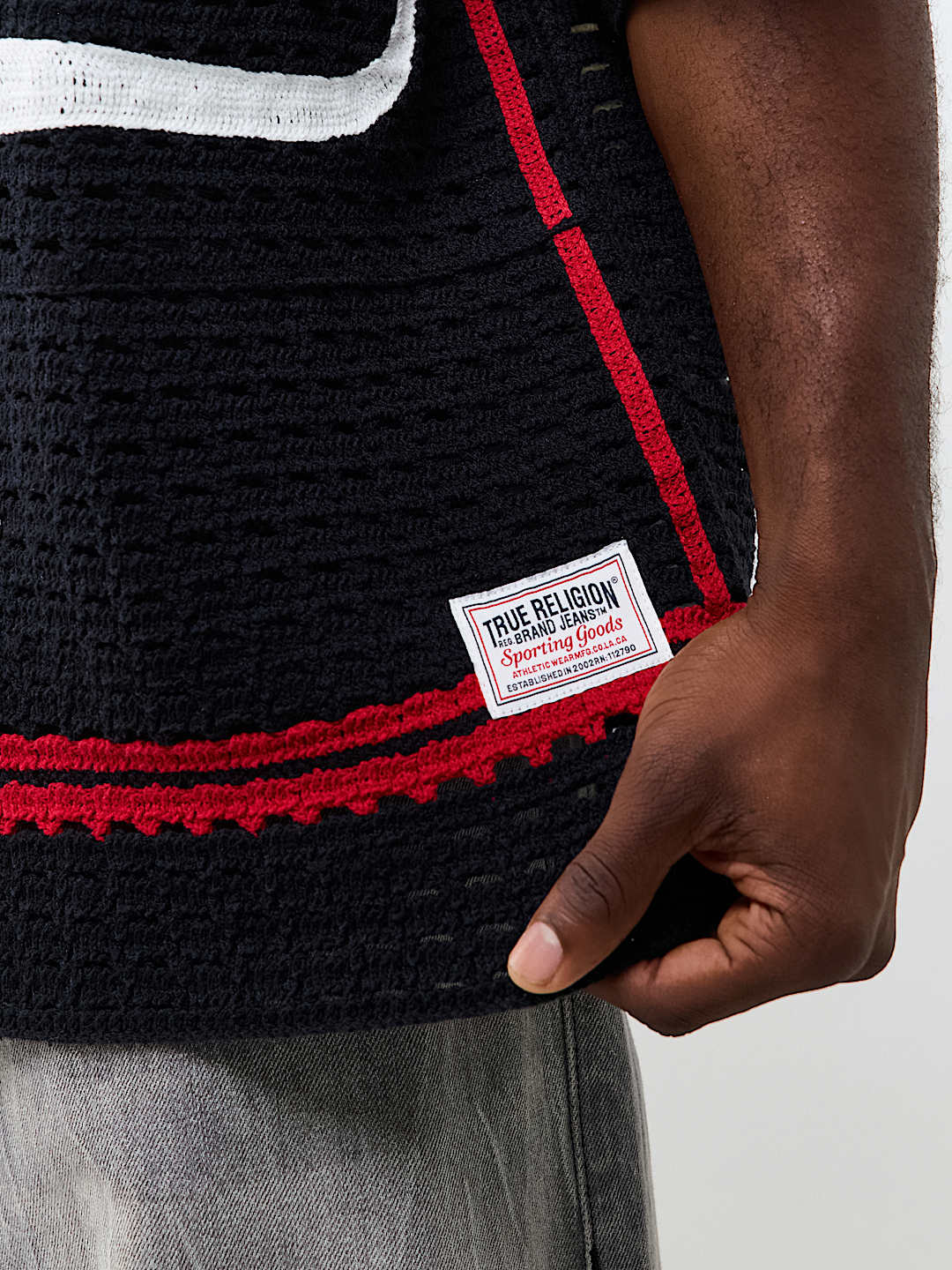 CROCHET FOOTBALL JERSEY