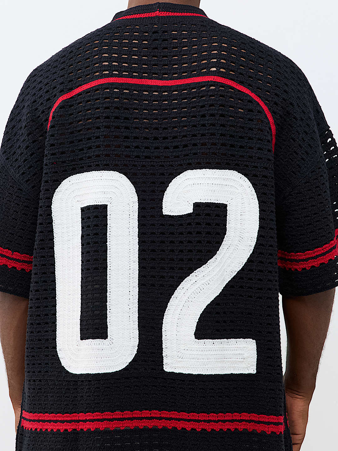 CROCHET FOOTBALL JERSEY