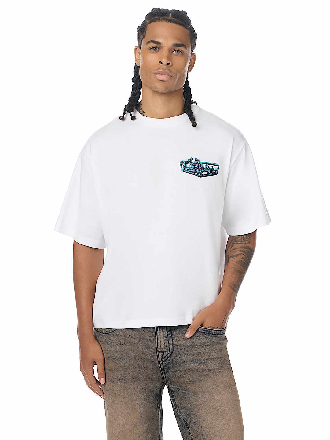 CHROME LOGO HEAVYWEIGHT BOXY TEE