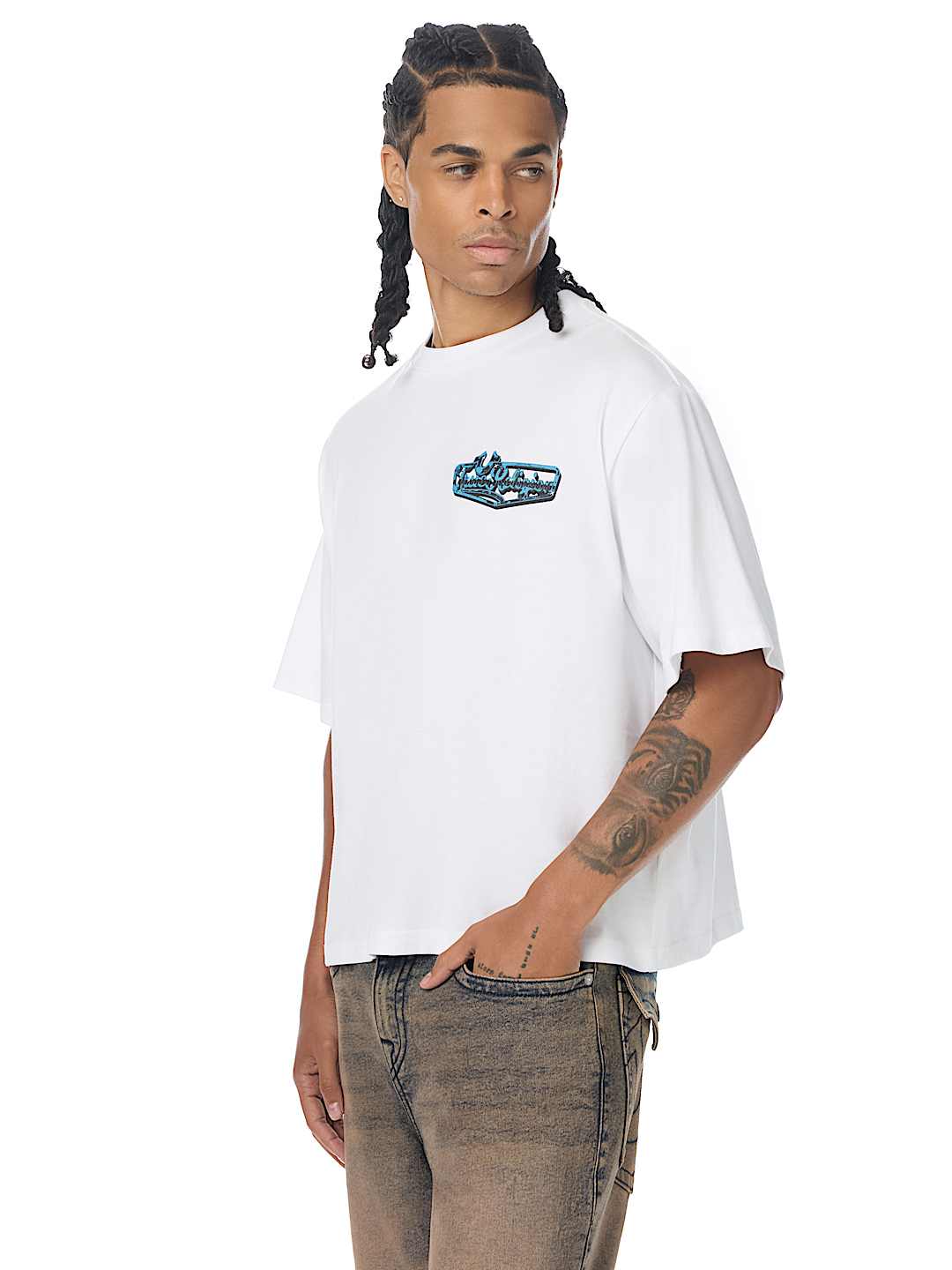 CHROME LOGO HEAVYWEIGHT BOXY TEE