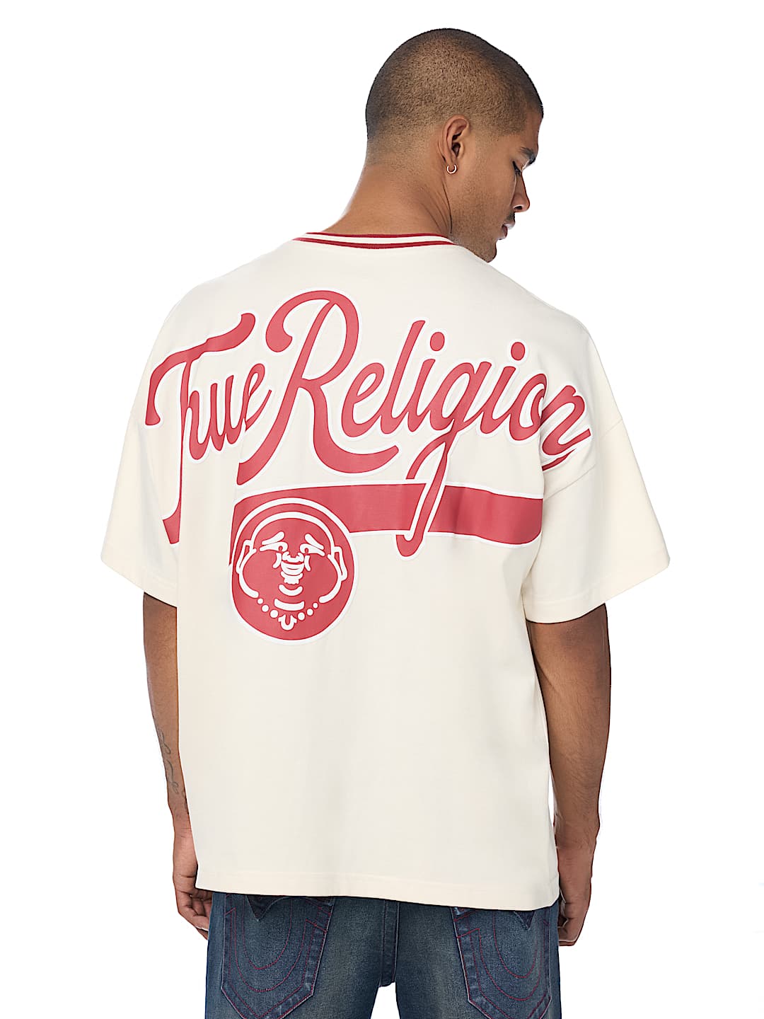 SCRIPT HEAVYWEIGHT OVERSIZED TEE