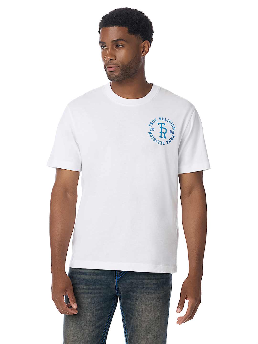 STACKED LOGO TEE