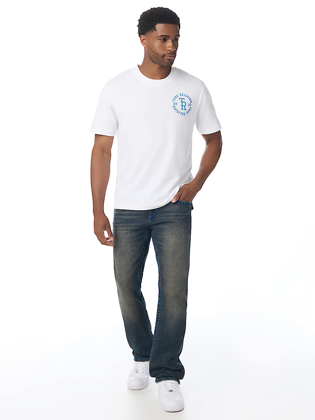 STACKED LOGO TEE