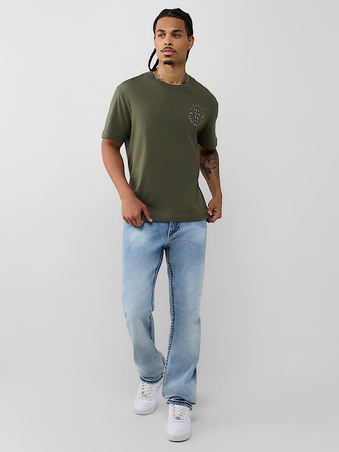STACKED LOGO TEE