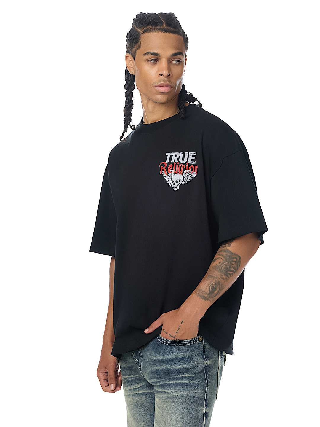 SKULL HEAVYWEIGHT OVERSIZED TEE