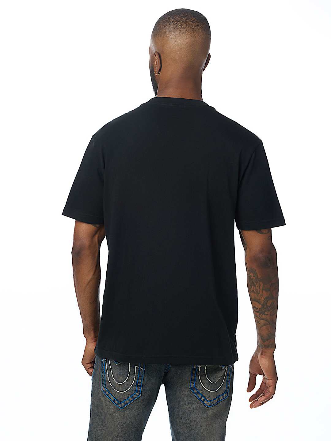 STITCHED BLOCK BUDDHA TEE