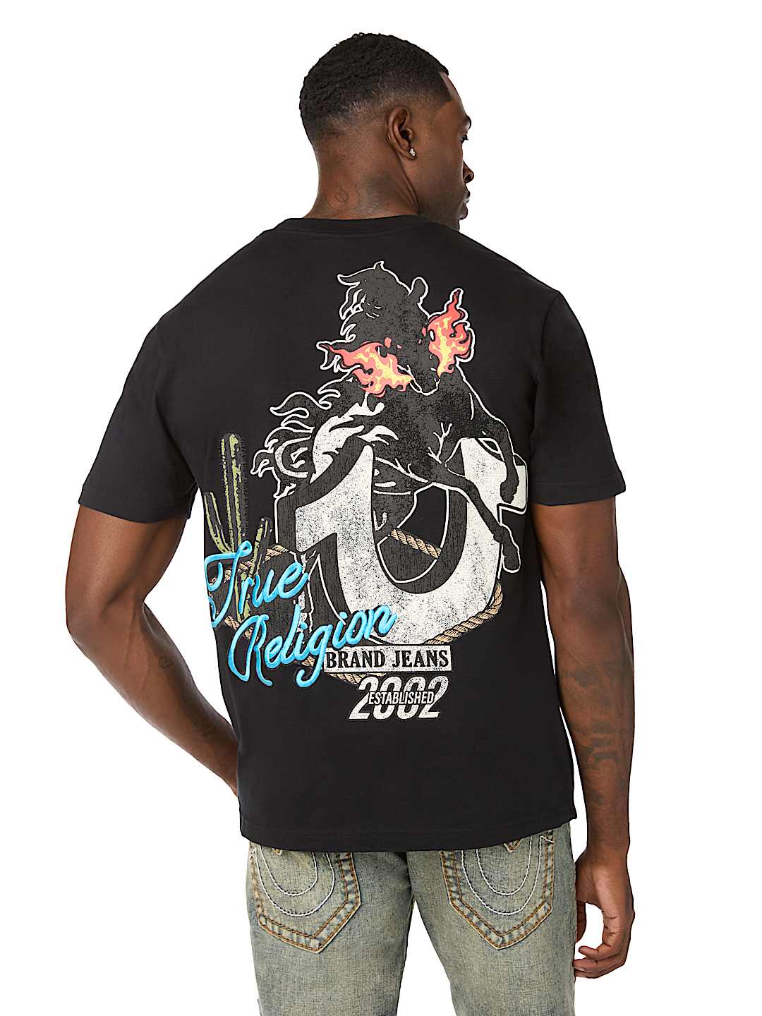 WILD WEST HORSESHOE TEE