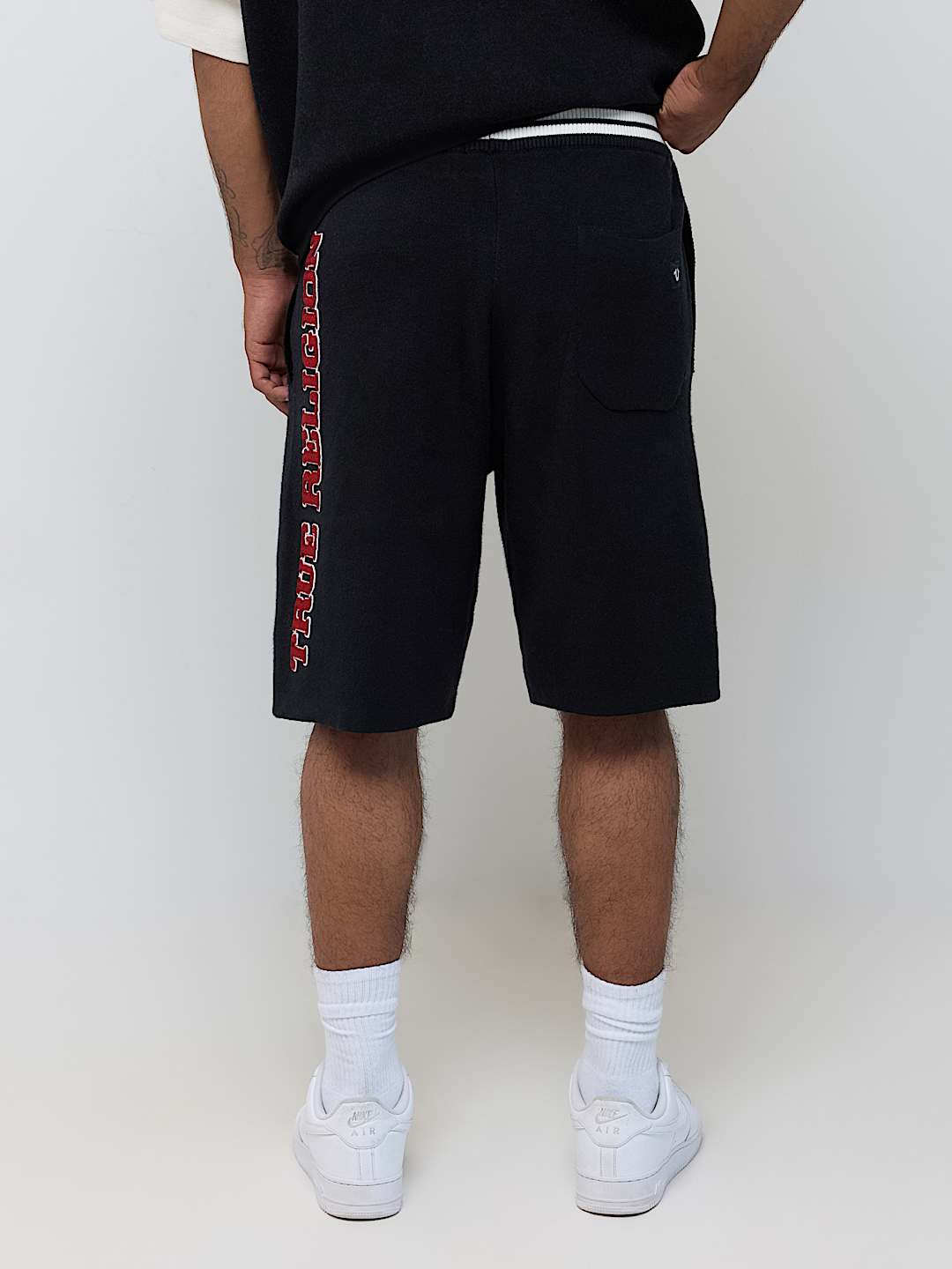KNIT LOGO SHORT