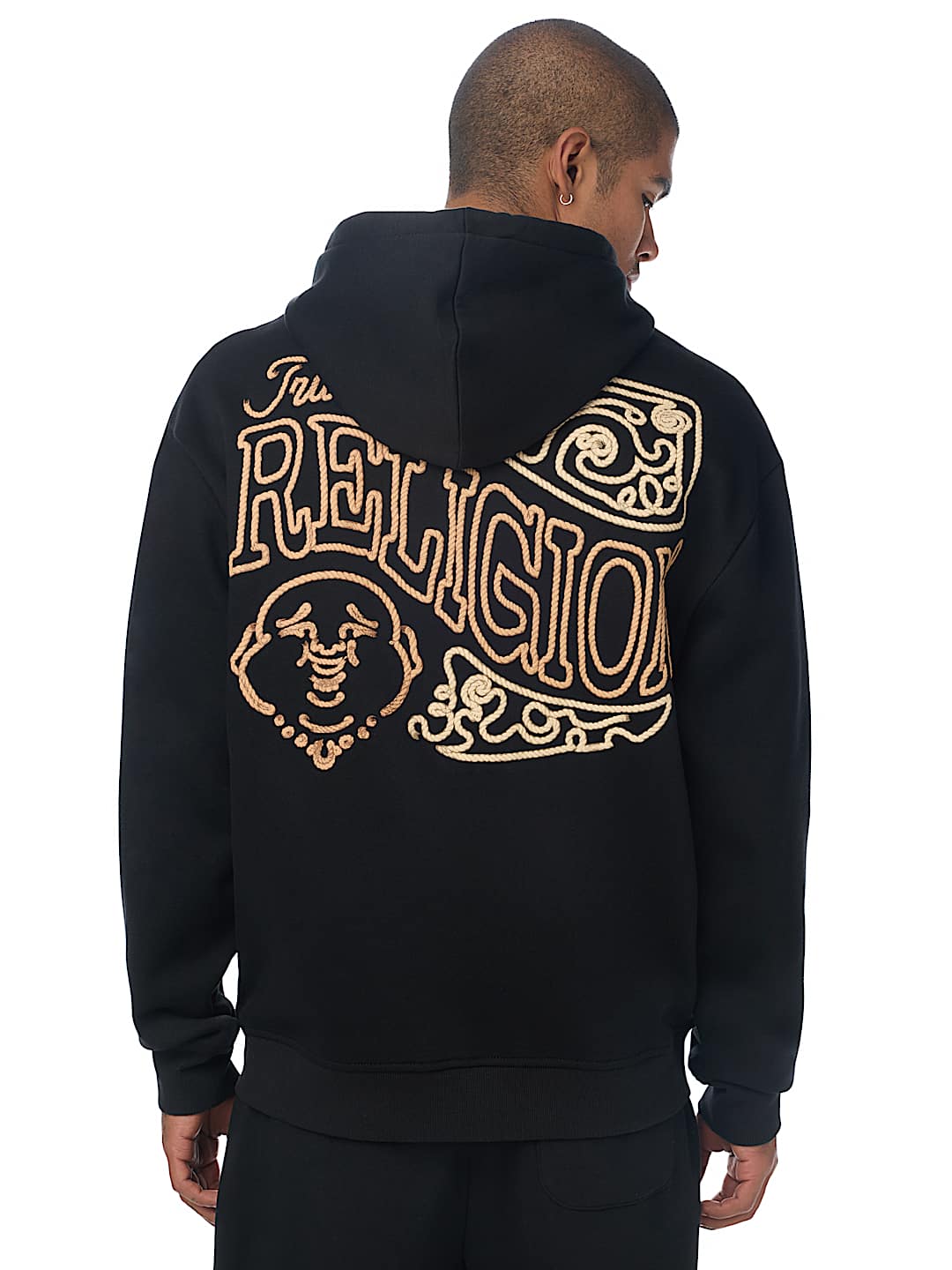 ROPE LOGO ZIP HOODIE