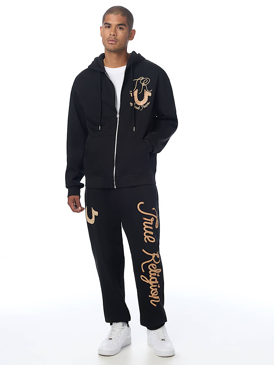 ROPE LOGO ZIP HOODIE