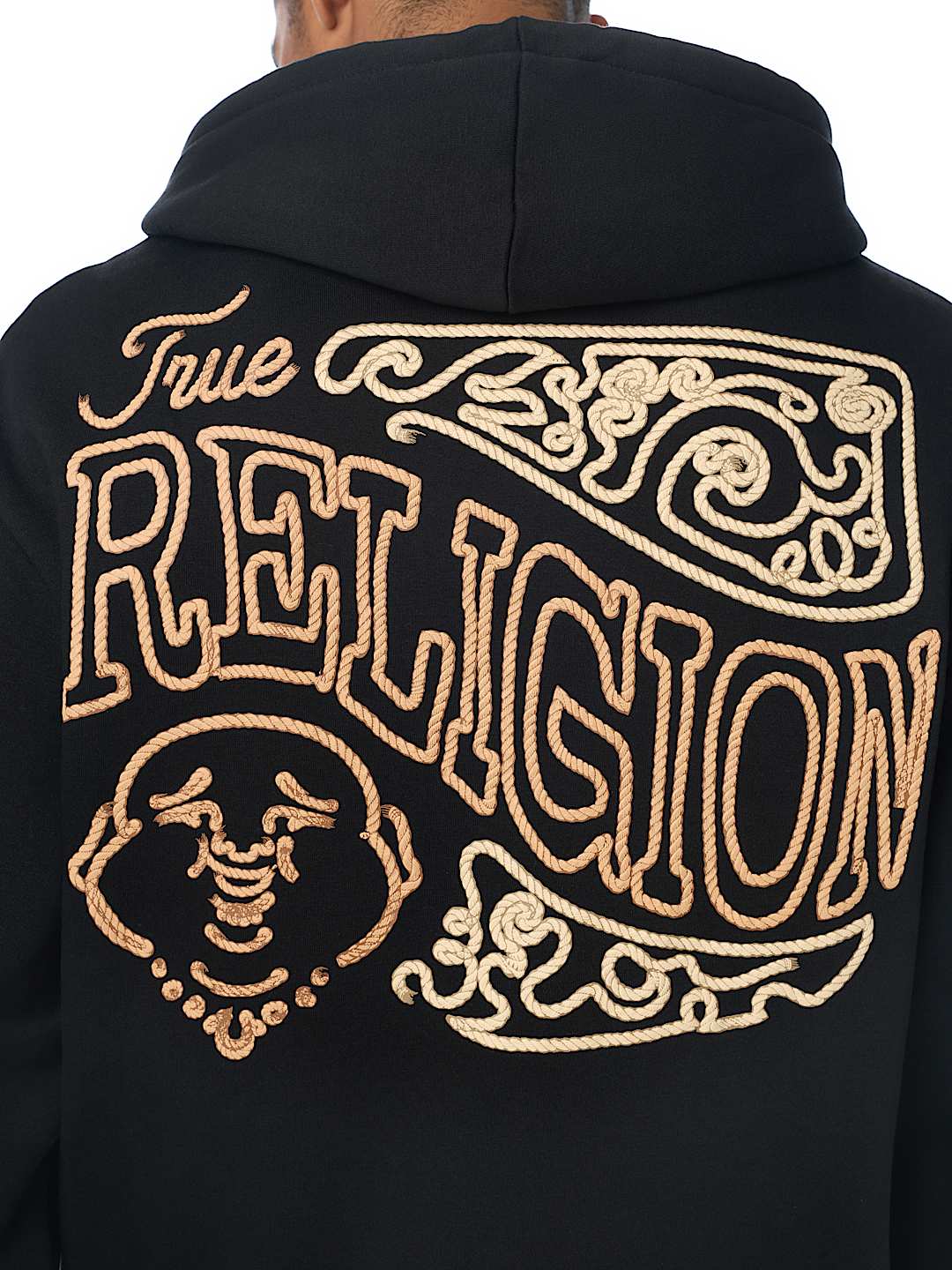 ROPE LOGO ZIP HOODIE