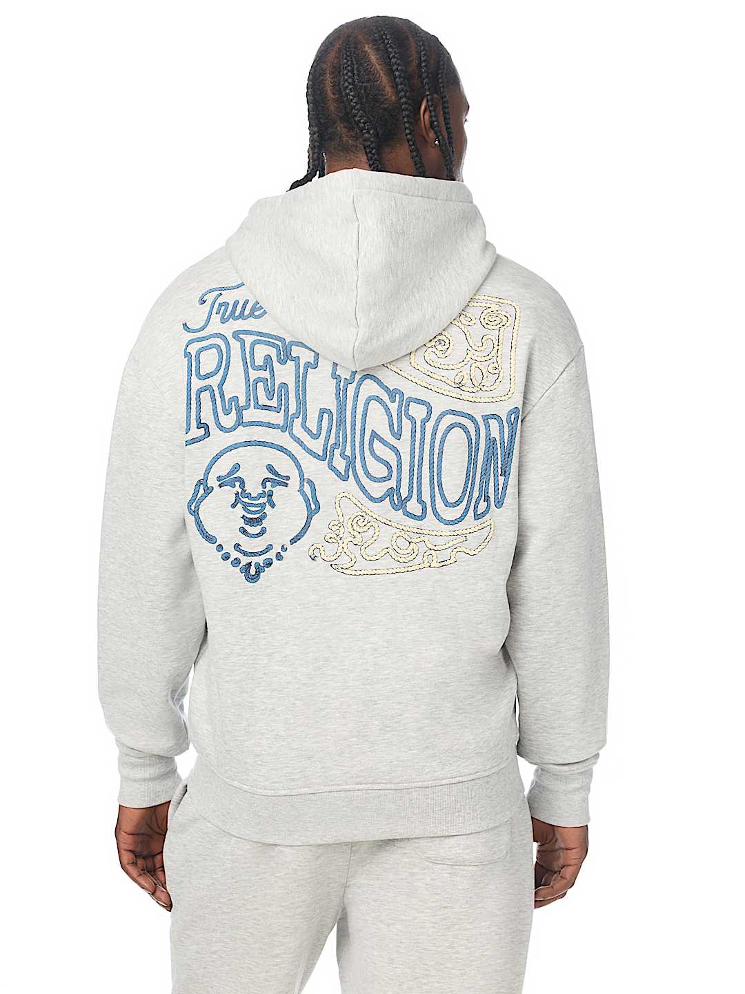 ROPE LOGO ZIP HOODIE