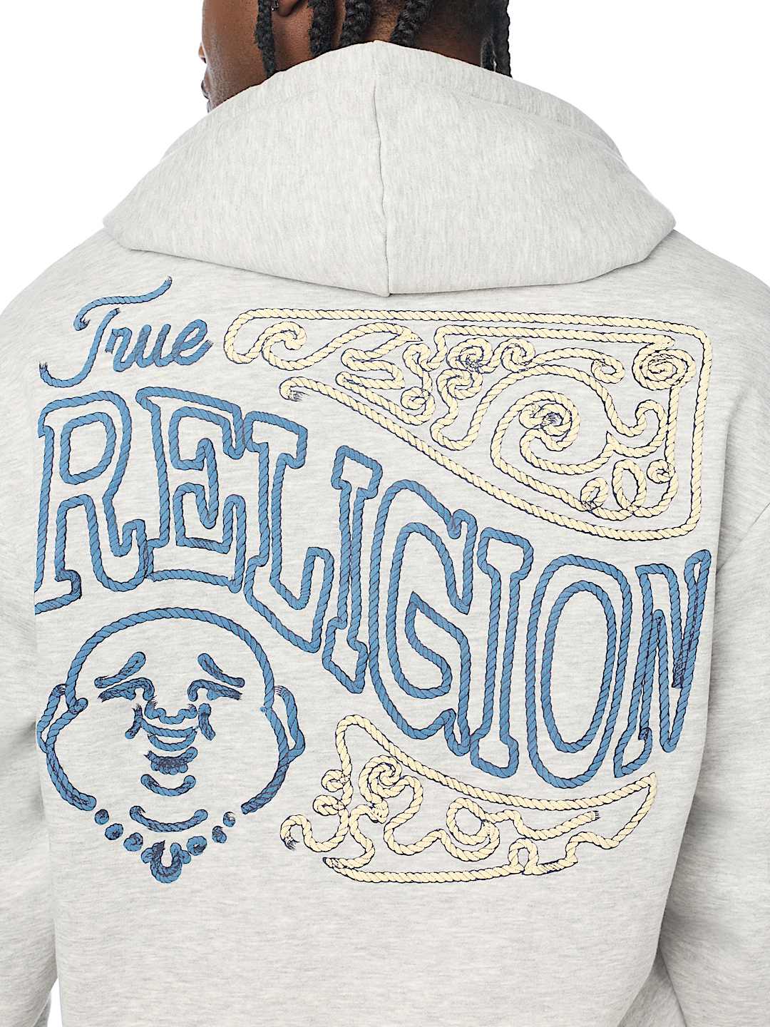 ROPE LOGO ZIP HOODIE