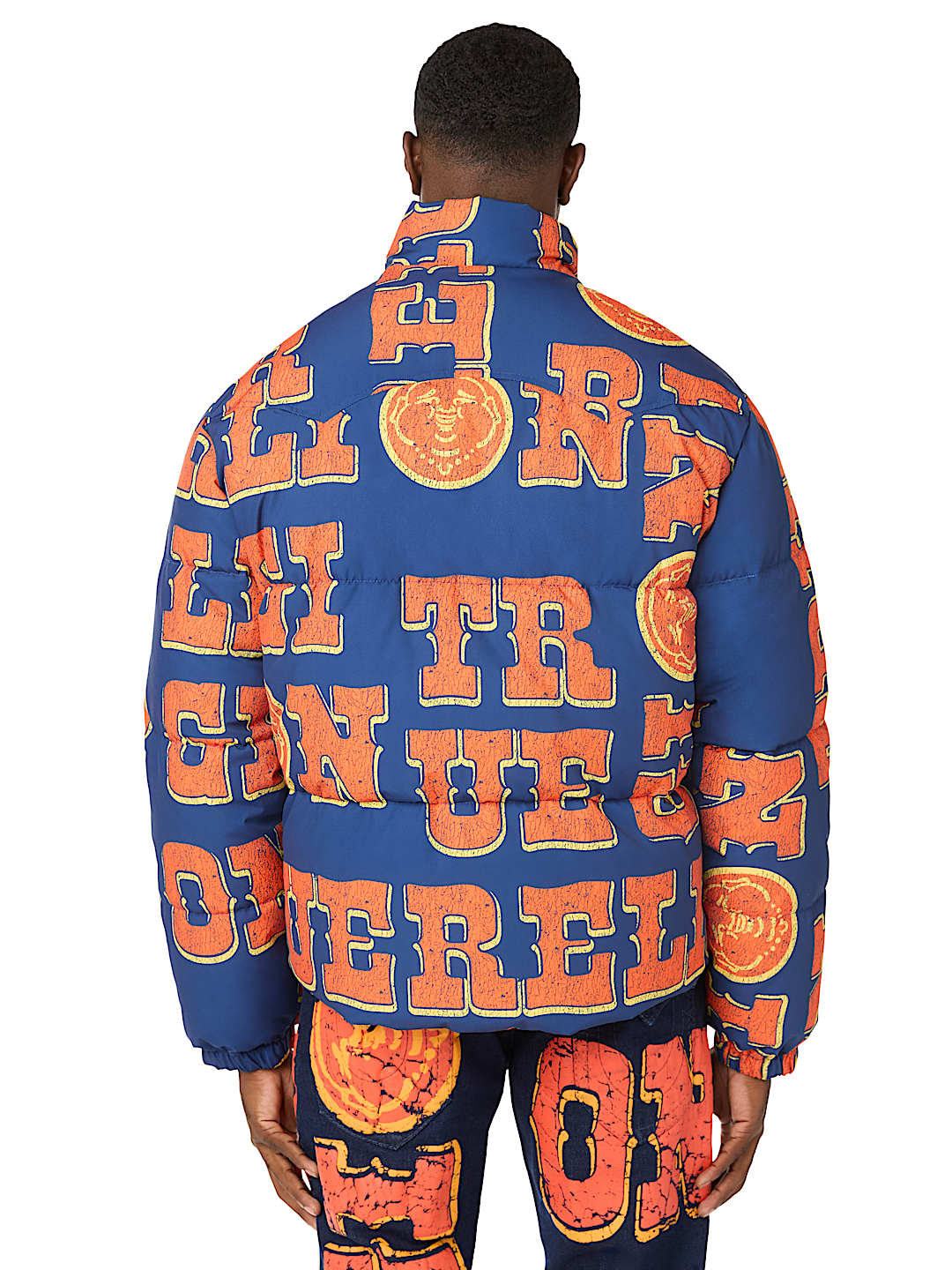 WESTERN LOGO PUFFER JACKET