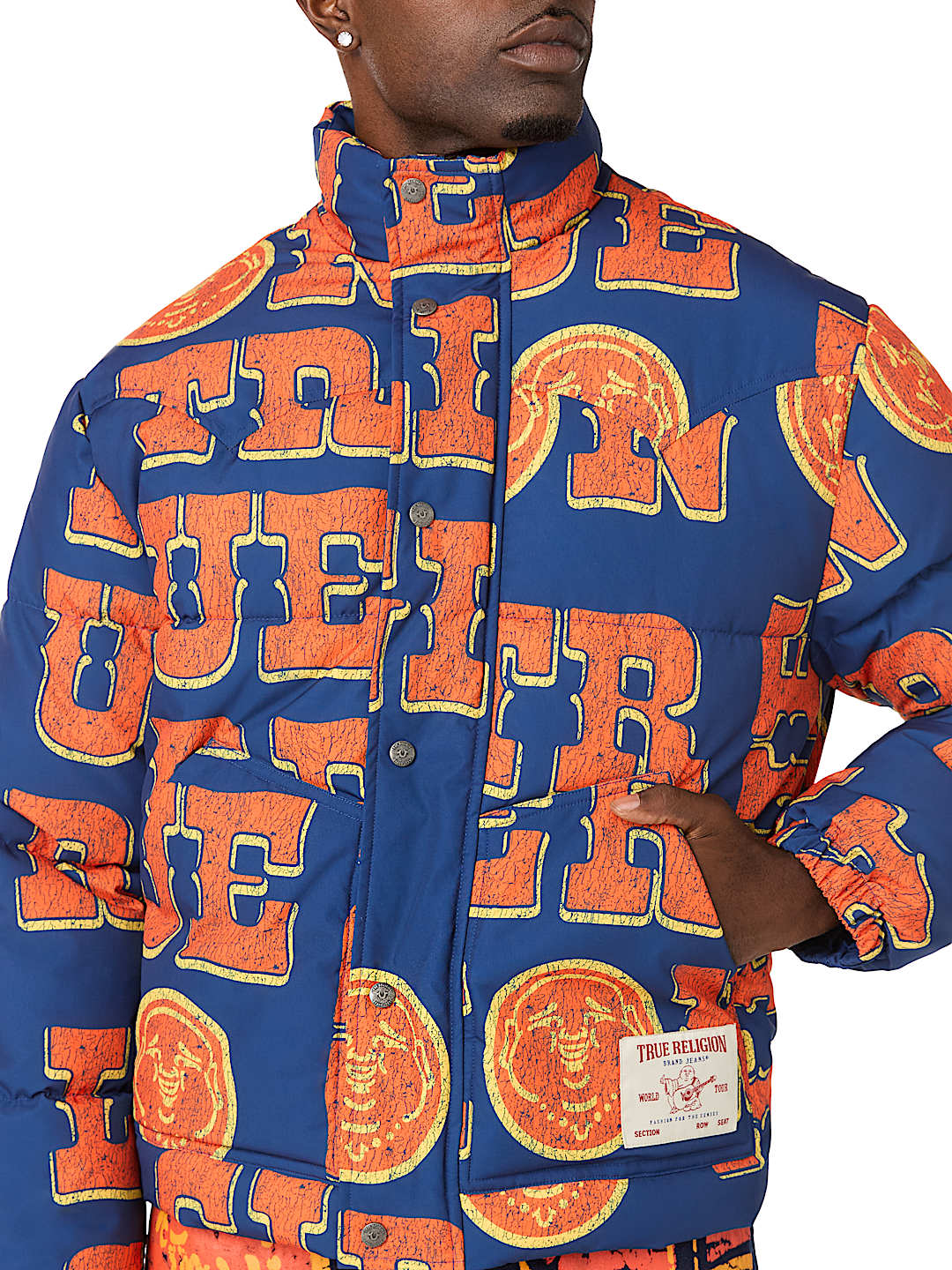 WESTERN LOGO PUFFER JACKET