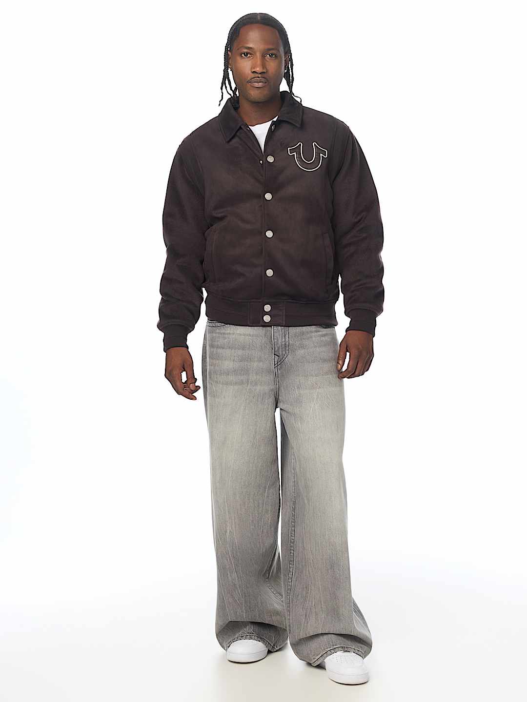 SUEDE BOMBER JACKET