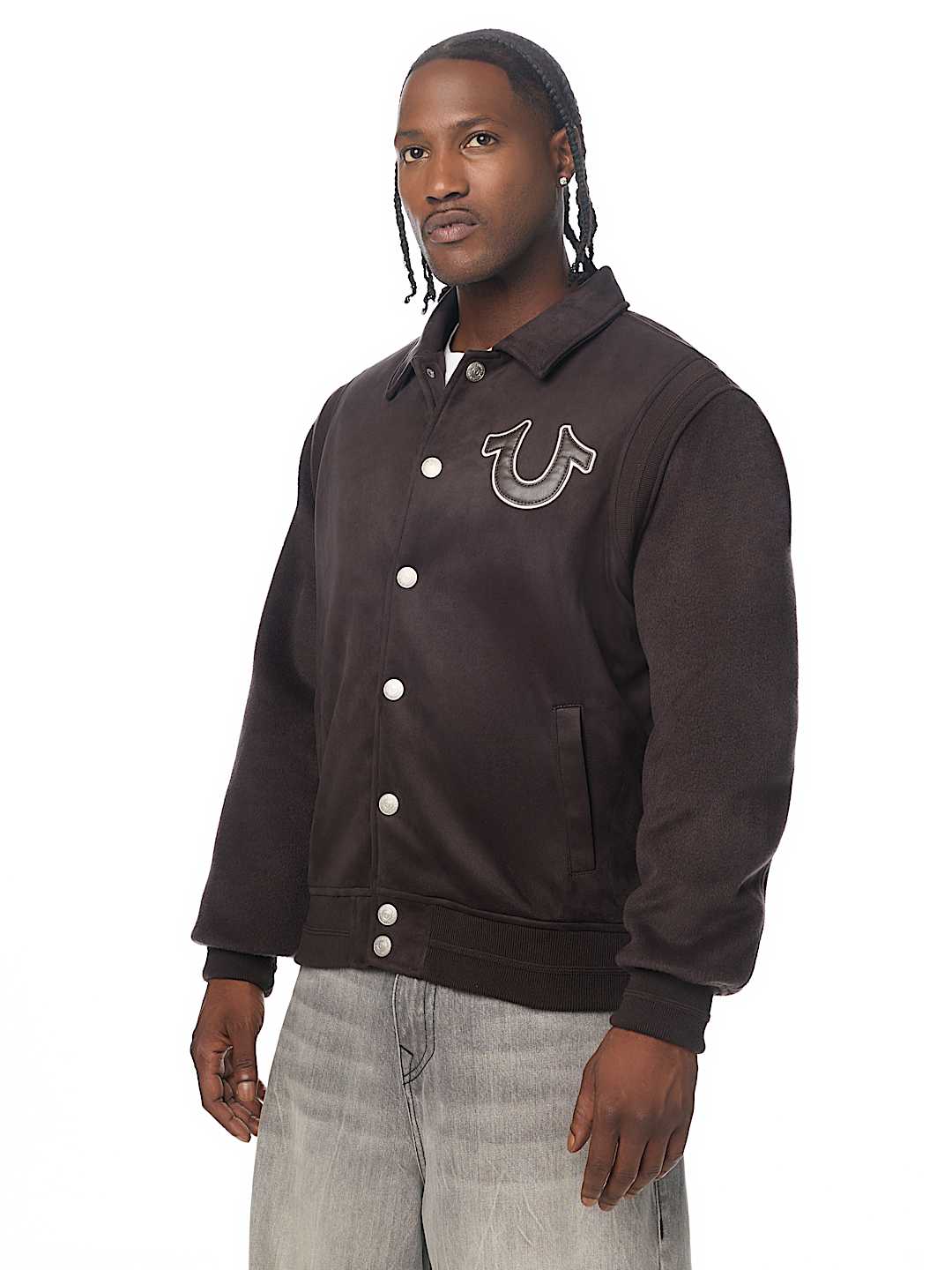 SUEDE BOMBER JACKET