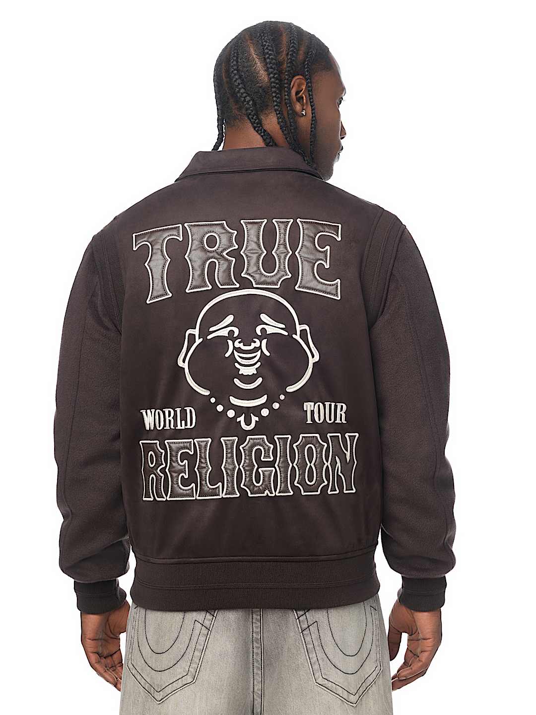 SUEDE BOMBER JACKET