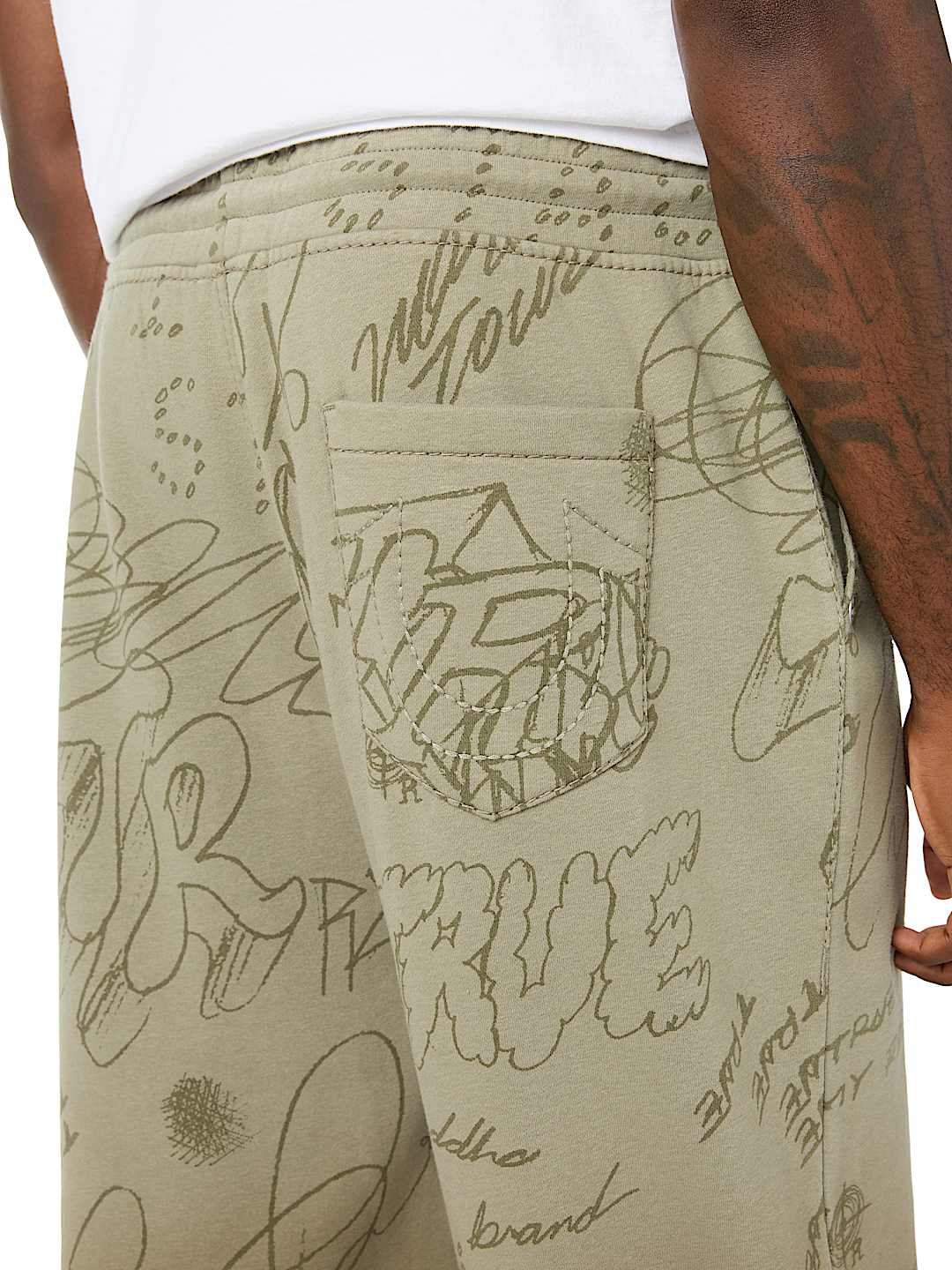 DIP-DYED BIG T BAGGY JOGGER