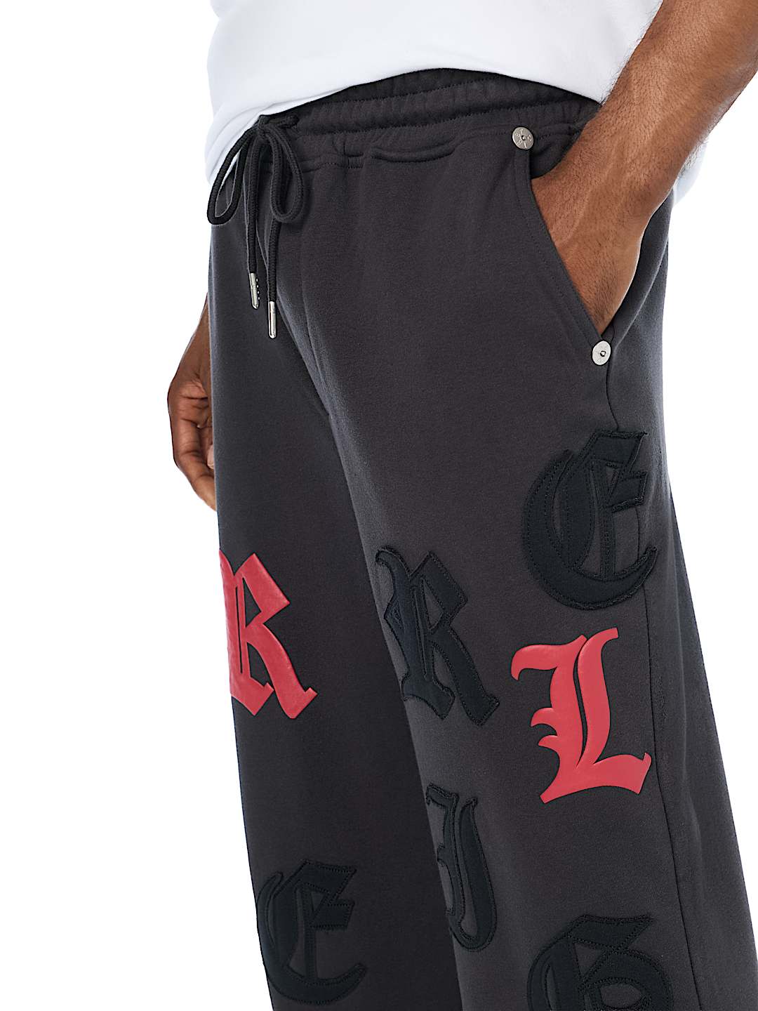 TOSSED LOGO BAGGY SWEATPANT