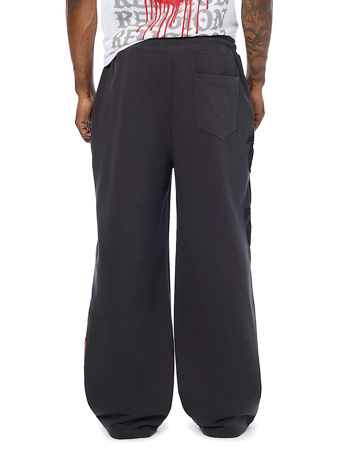 TOSSED LOGO BAGGY SWEATPANT