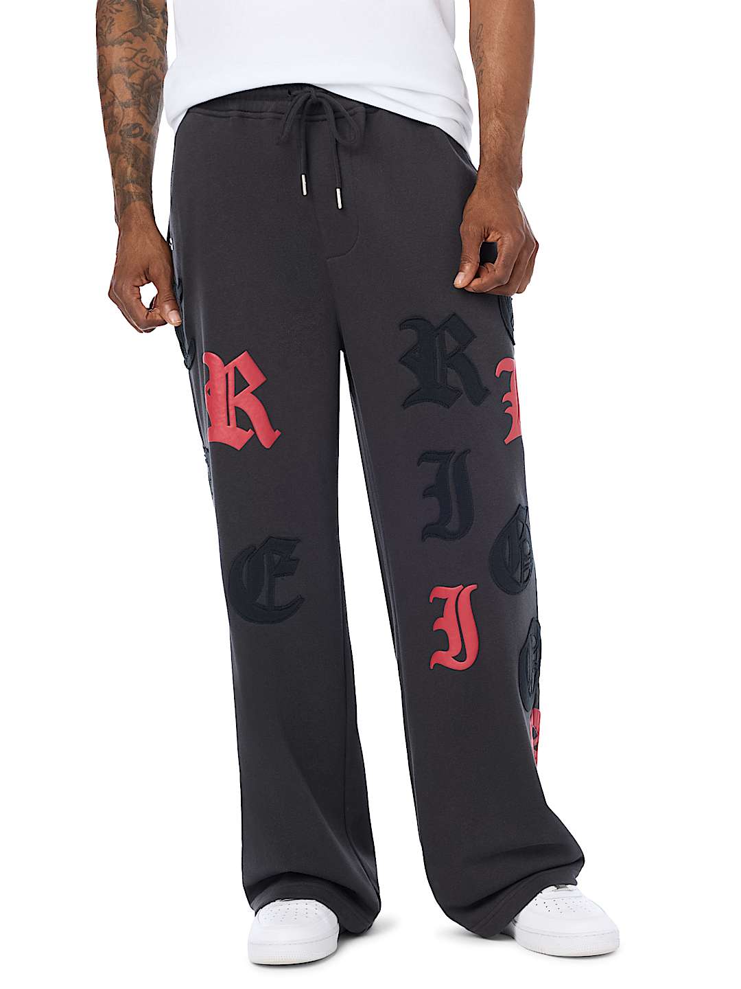TOSSED LOGO BAGGY SWEATPANT