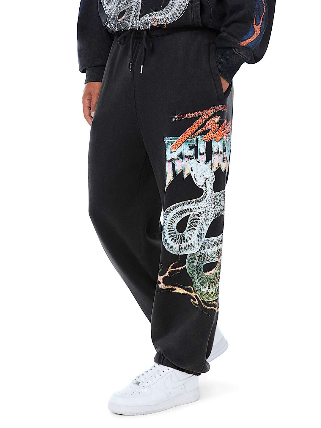 WASHED CRYSTAL BAGGY JOGGER