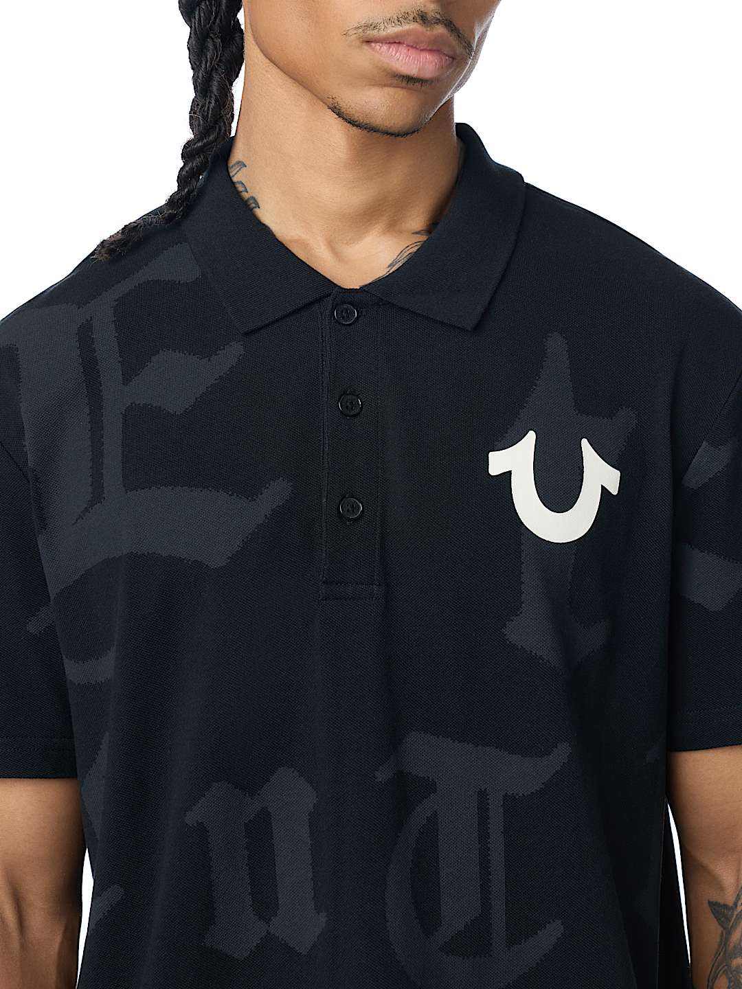 CHROME WORLD TOUR LOGO POLO SHIRT