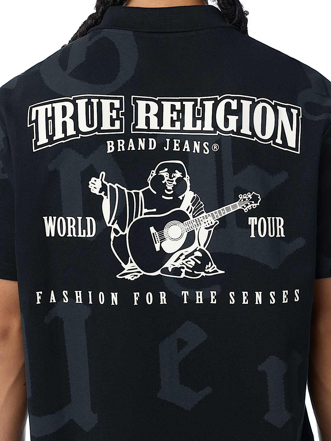 CHROME WORLD TOUR LOGO POLO SHIRT
