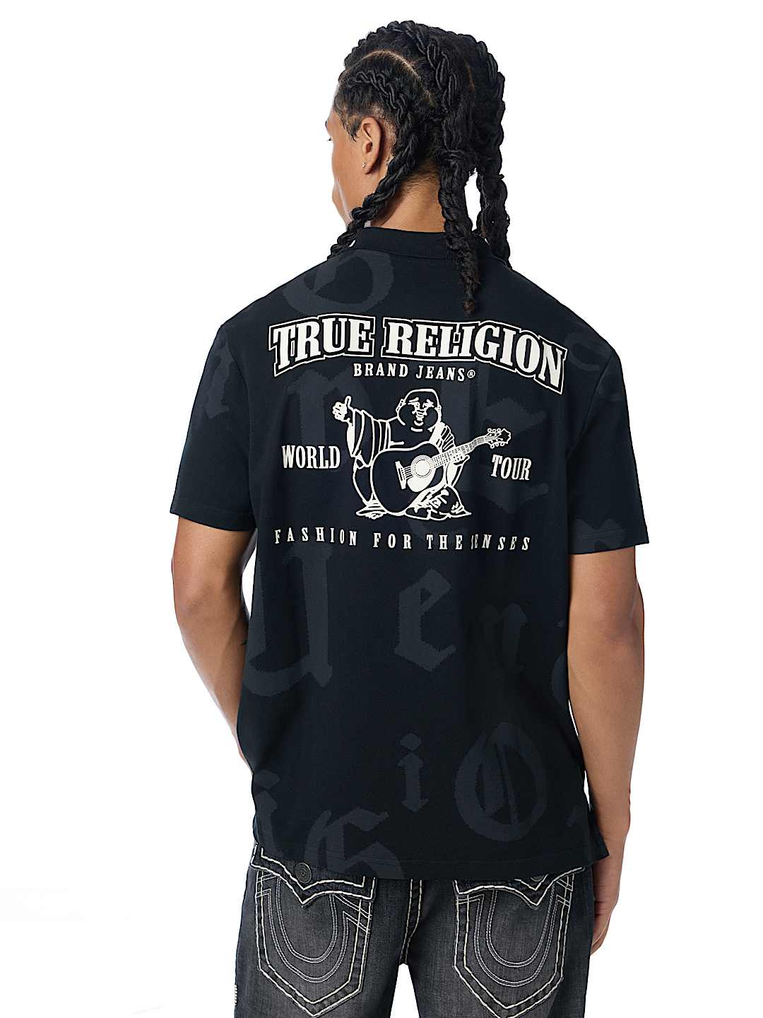 CHROME WORLD TOUR LOGO POLO SHIRT