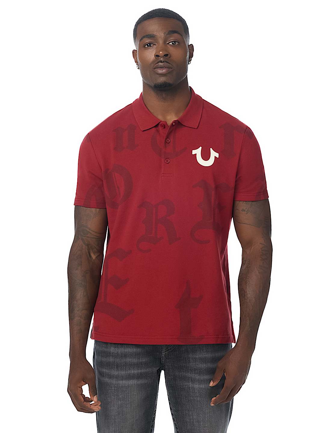 CHROME WORLD TOUR LOGO POLO SHIRT