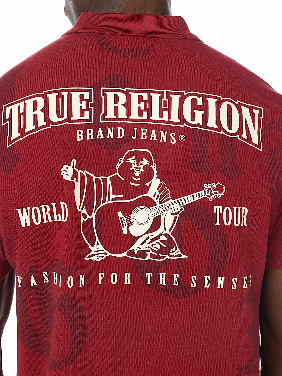 CHROME WORLD TOUR LOGO POLO SHIRT
