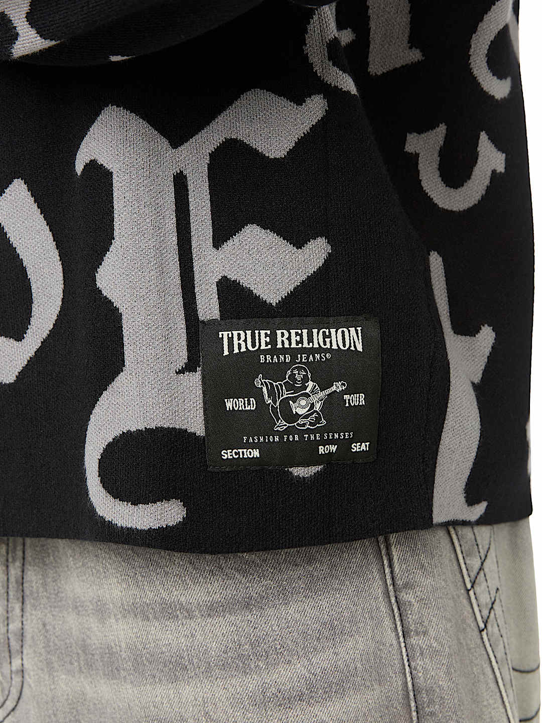 SCRIPT LOGO KNIT SHIRT