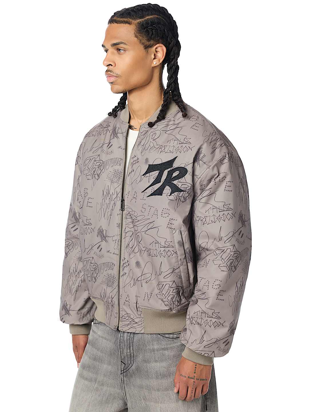 GRAFFITI BOMBER JACKET
