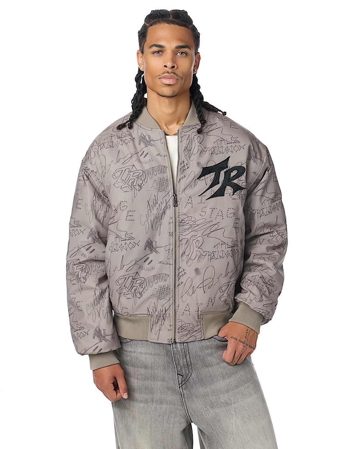 GRAFFITI BOMBER JACKET