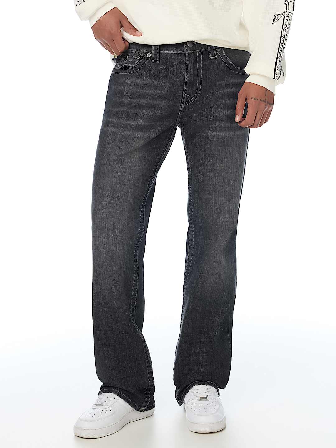 BILLY GRAPHIC BOOTCUT JEAN 34"