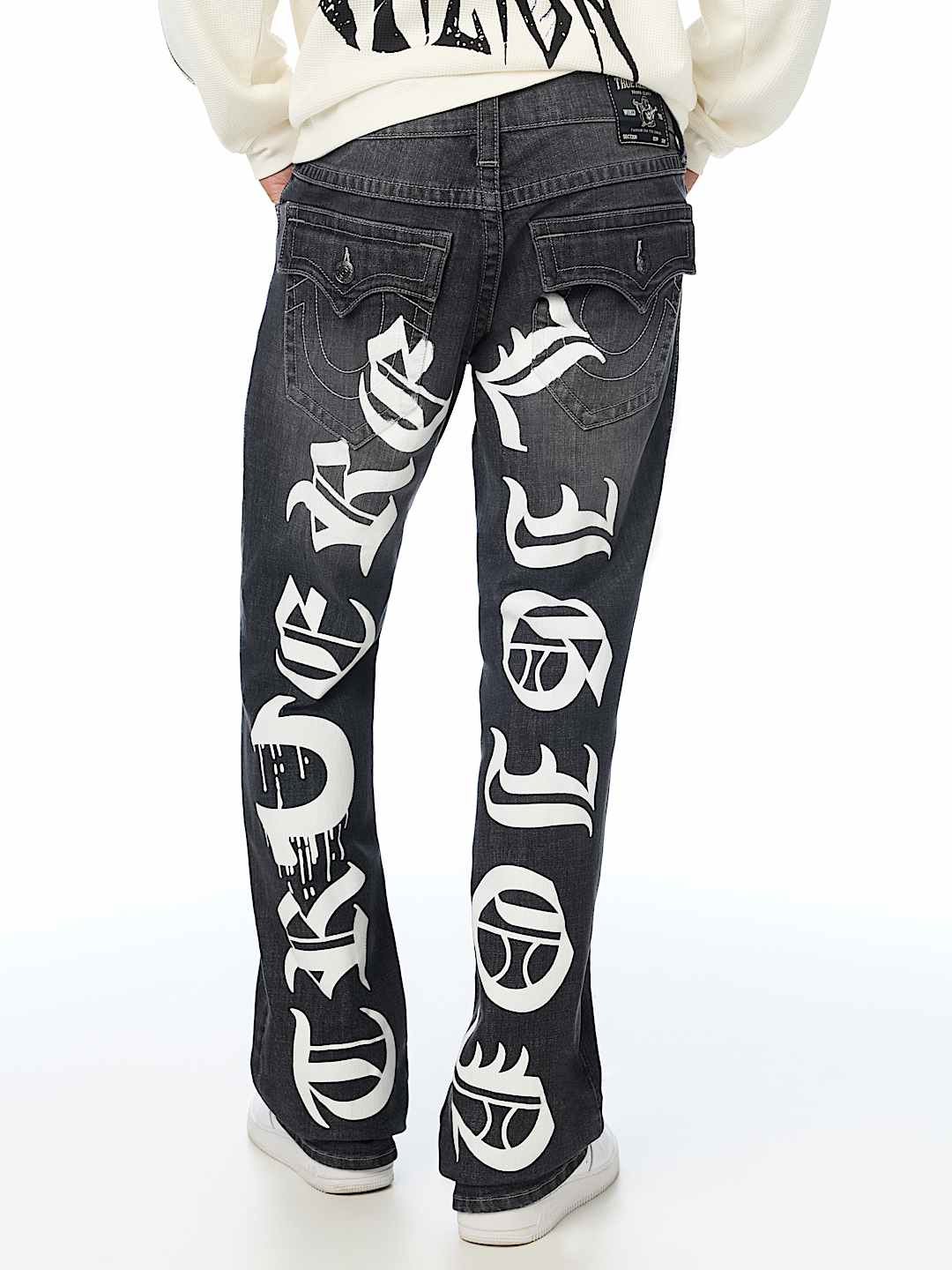 BILLY GRAPHIC BOOTCUT JEAN 34"