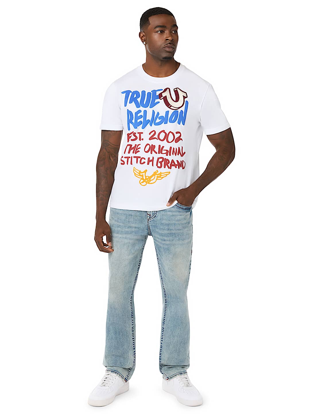 T-SHIRT ORIGINAL AVEC LOGO COUSU