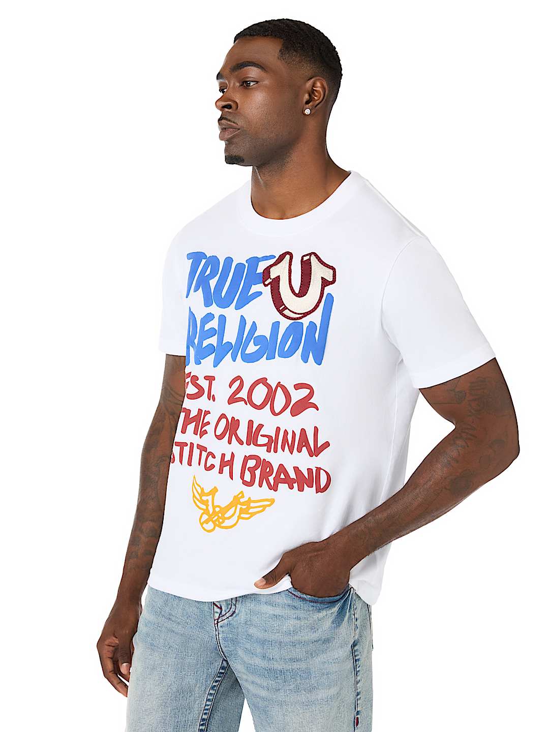 T-SHIRT ORIGINAL AVEC LOGO COUSU