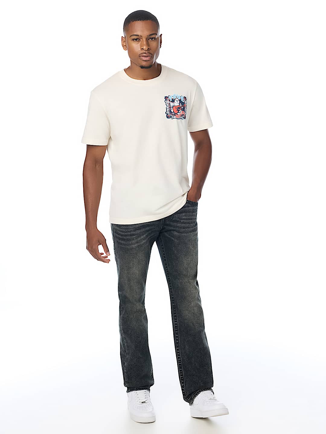 BUDDHA MOTIF TEE