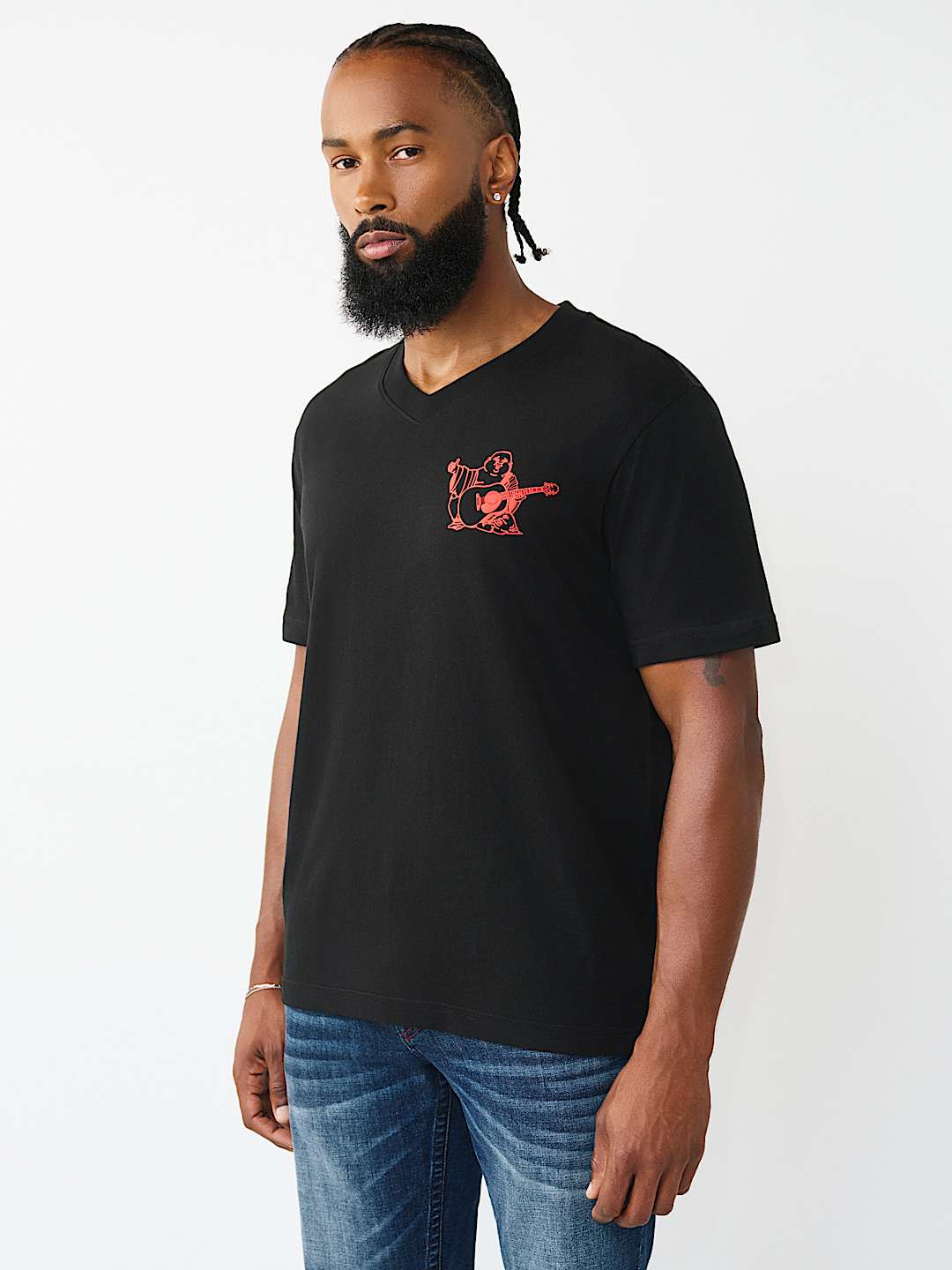 WORLD TOUR V-NECK TEE, image 2