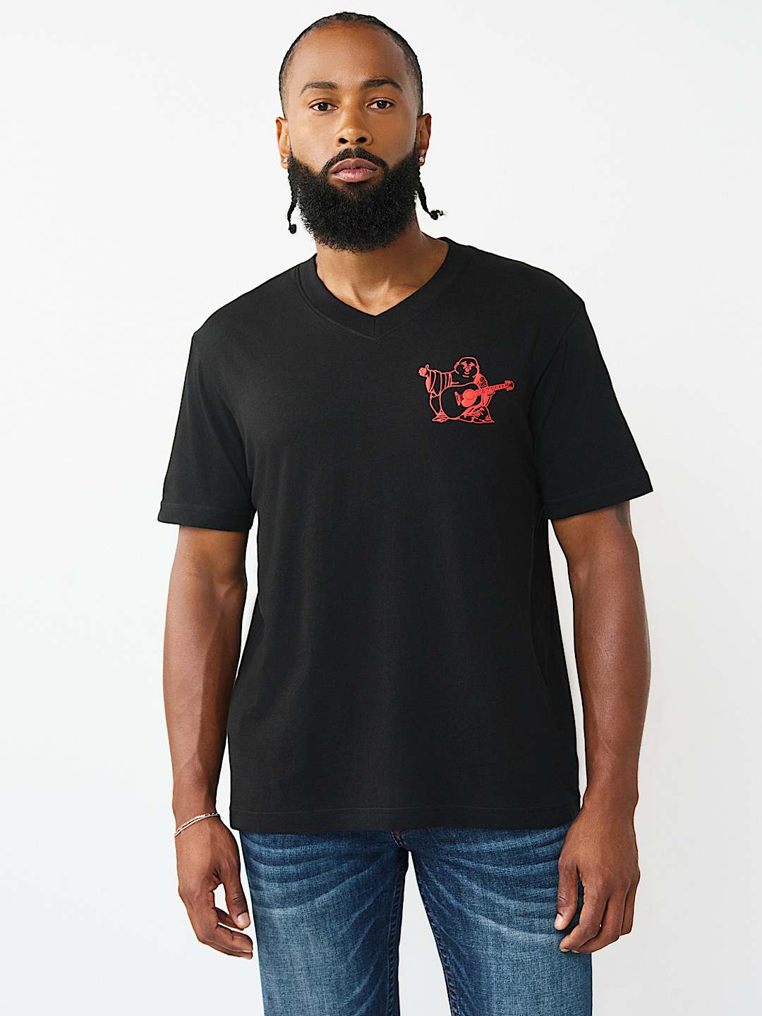 WORLD TOUR V-NECK TEE, image 3